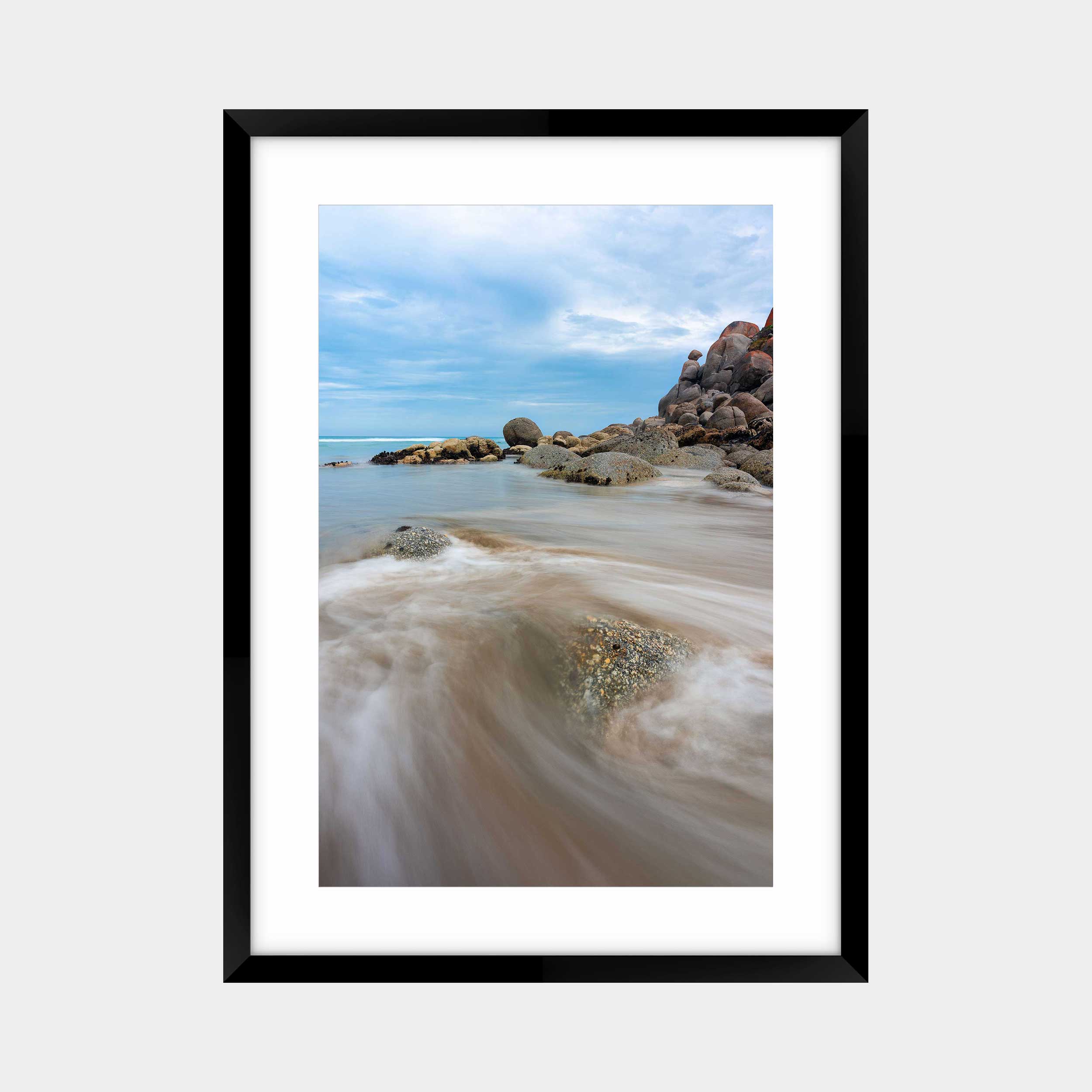 Promontory's Sculpted Shore