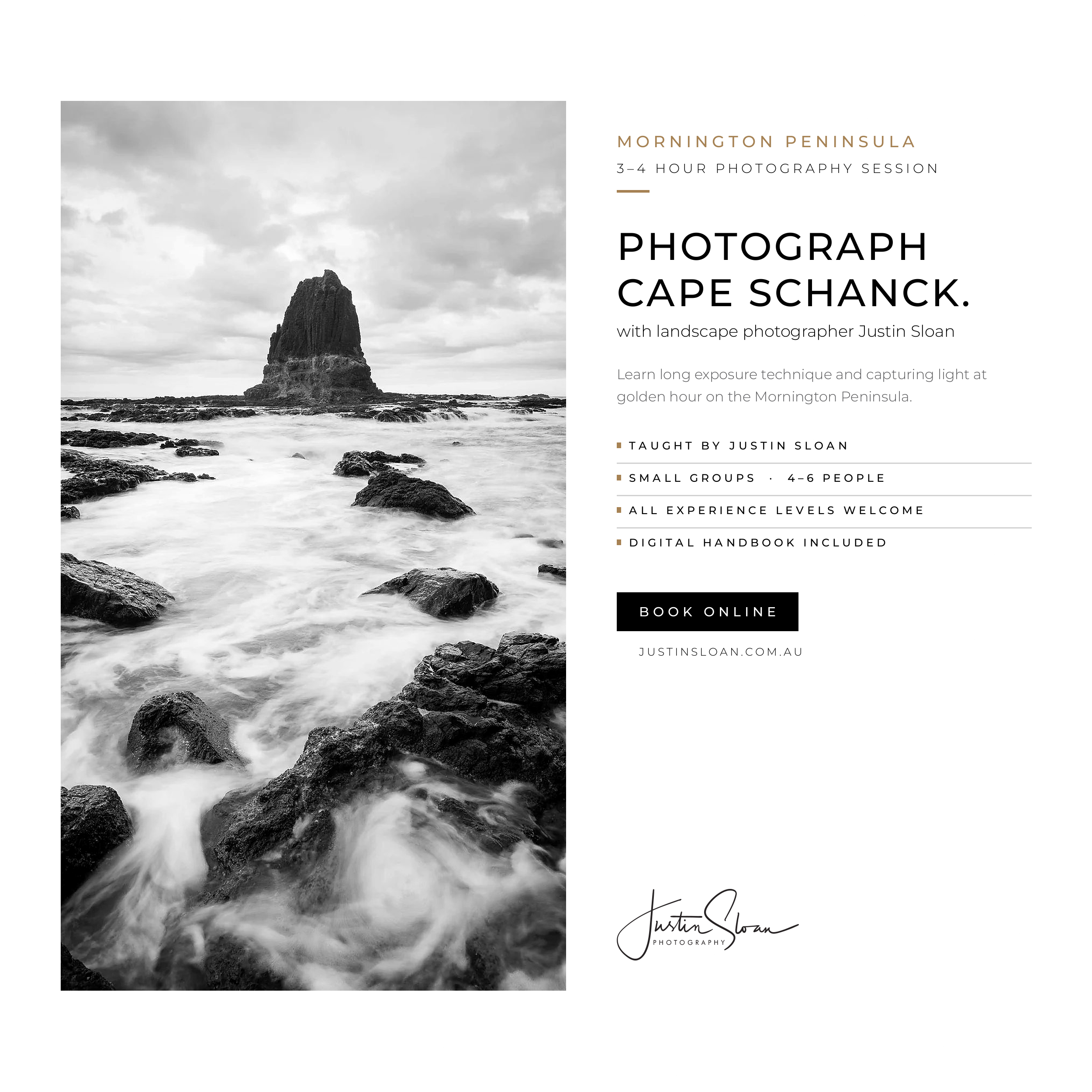 Cape Schanck Photography Workshop (3-4hrs)
